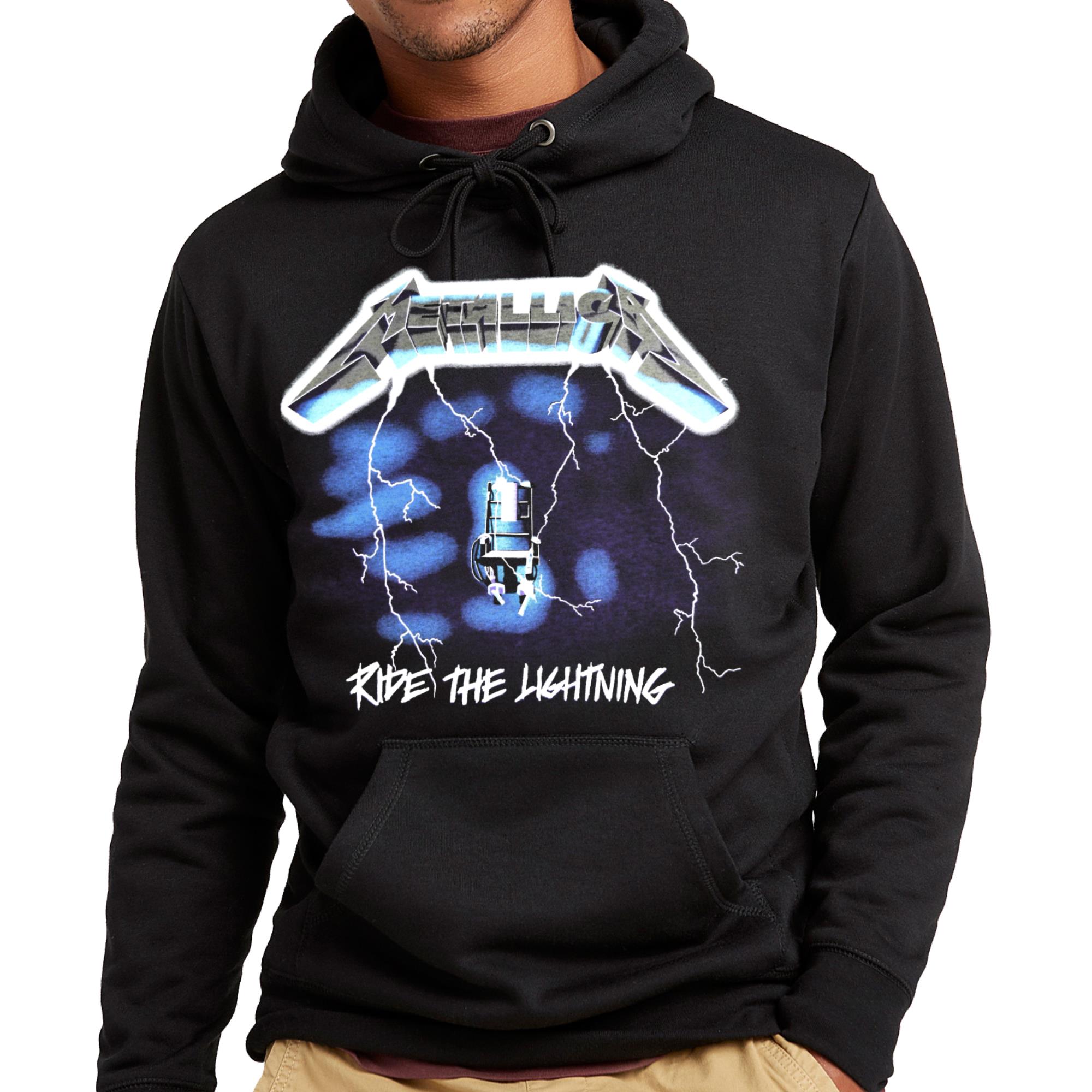 METALLICA -Ride The Lighting - Hoodie - Two Sided Print